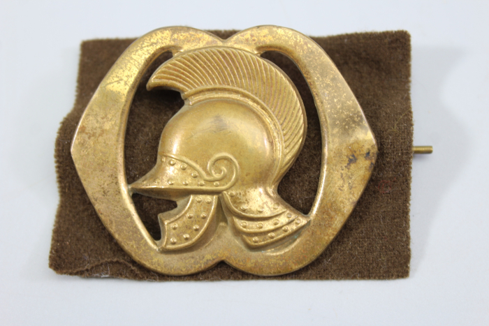 Barettabzeichen vom Pionierregiment (Regiment Genietroepen) der Königlich Niederländischen Armee.