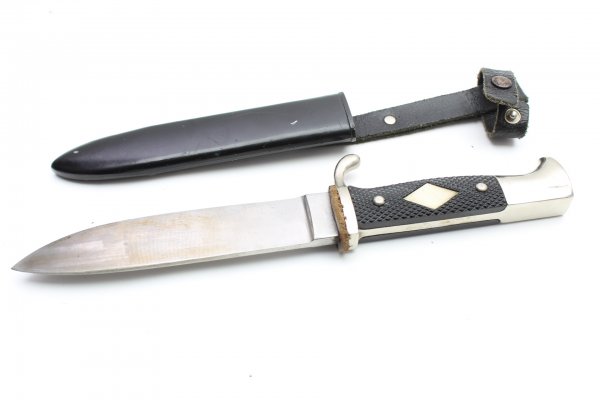 Travel knife, successor to the HJ travel knife, good blade with manufacturer "Hubertus Solingen",