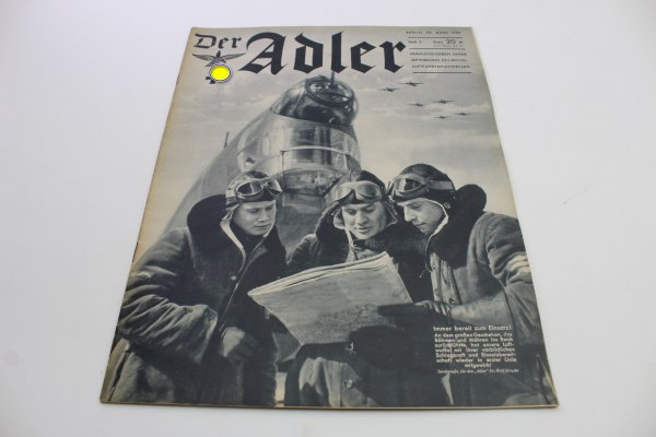 Original edition of Der Adler, issue 3