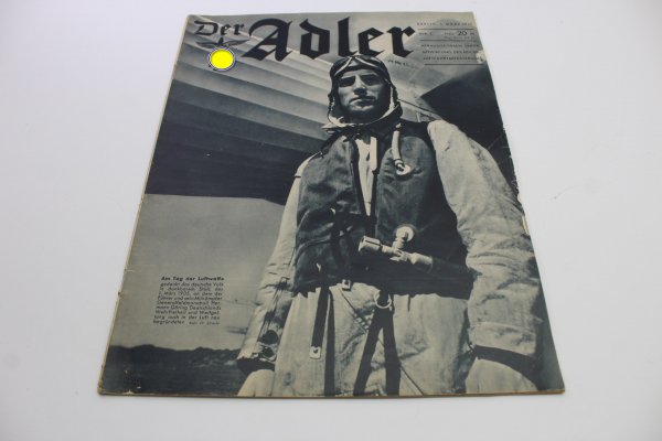 Original edition of Der Adler, issue 1