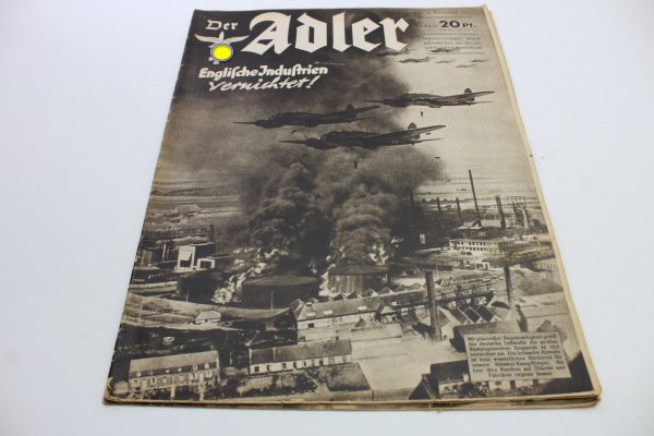 Original edition of Der Adler, issue 25