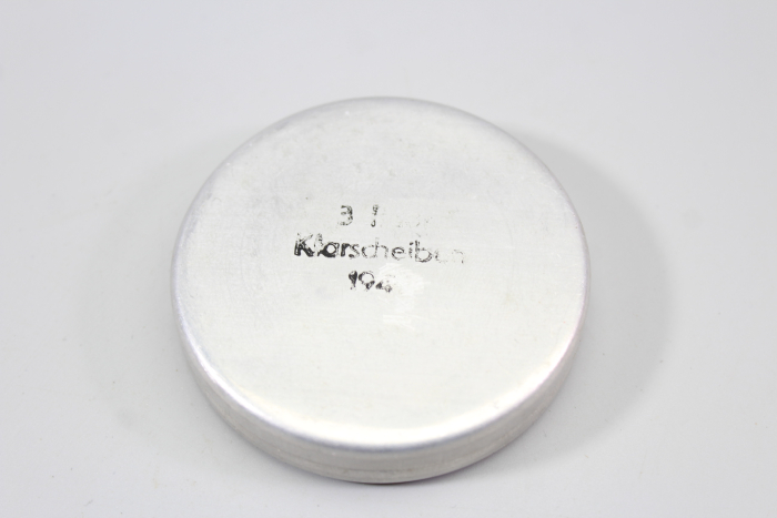 Wehrmacht Gas Mask Spare Lens Tin