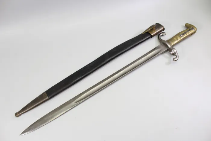 Deutsches Bajonett - M1871 gestempelt 58.R.R.6.139. von E. Wilhelm Suhl
