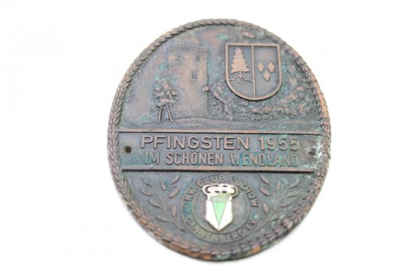 Bronze DKW Plakette 1955 Wendland DKW Club