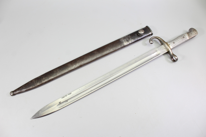 Argentine Model 1891 Infantry Bayonet – Manufacturer: WKC Solingen