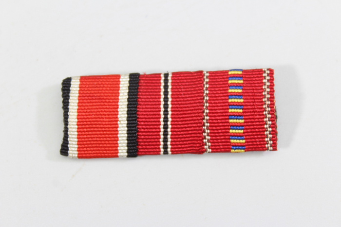 3-piece ribbon bar Iron Cross 2nd Class 1939 Eastern Front Medal