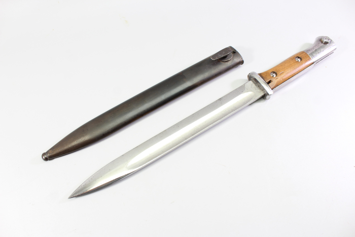 Deutsches Bajonett Seitengewehr 84/98 für das Gewehr 98  Herst. Herder sowie Eisengiesser Schlossfabrik A-G