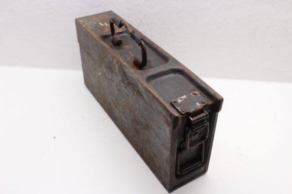 MG ammunition box / belt box with WaA and marking E