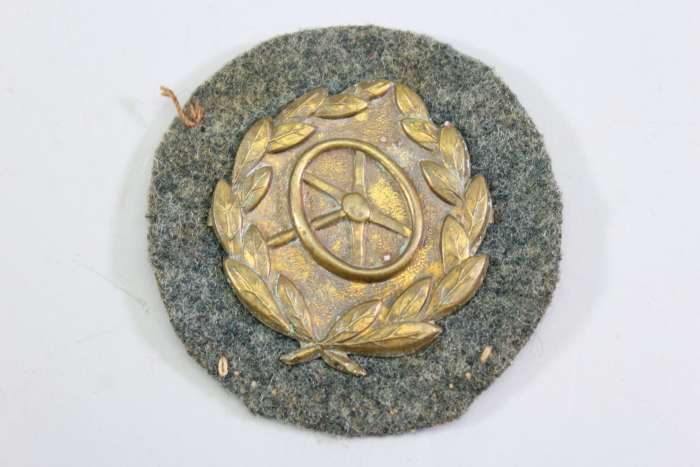 Motor Vehicle Proficiency Badge in Gold