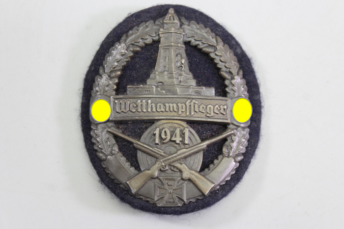 Kyffhäuserbund-Wettkampfsieger-Ärmelabzeichen aus dem Jahr 1941.