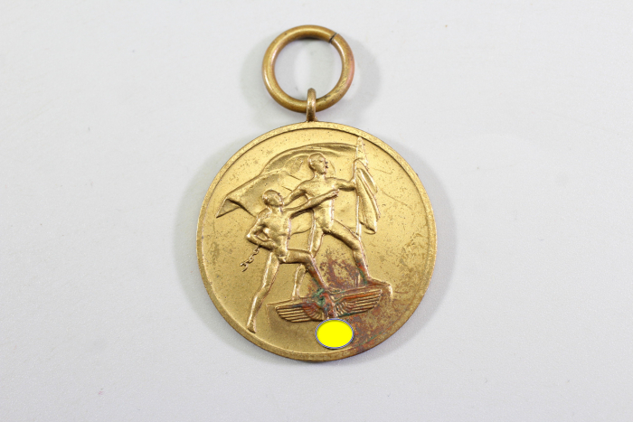 Medaille zur Erinnerung an den 1. Oktober 1938 Ungereinigter Zustand