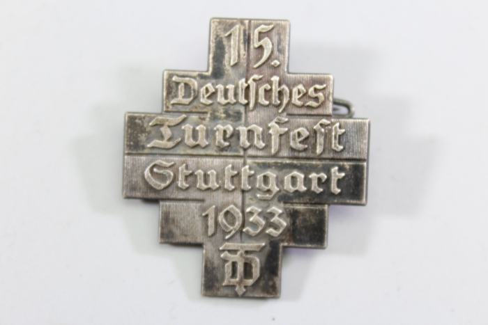 Deutscher Turnerbund Deutsches Turnfest Stuttgart 1933 Teilnehmerabzeichen