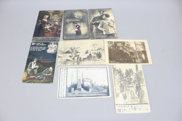 WW1 Pks Postkarten Konvolut