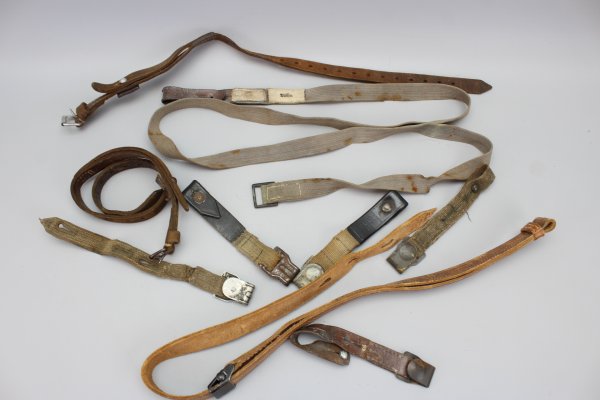 Small collection of straps to supplement equipment