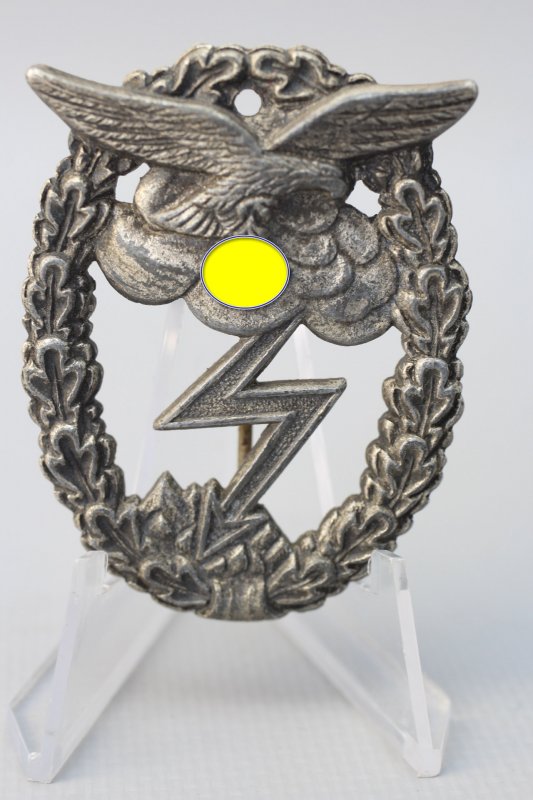 Ground combat badge of the Luftwaffe, film production