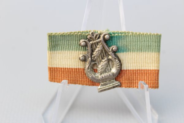 Small badge, Bulgarian music badge on ribbon