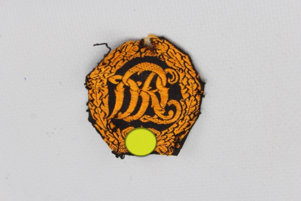 Cloth Badge DLR German Reich Sports Badge in bronze
