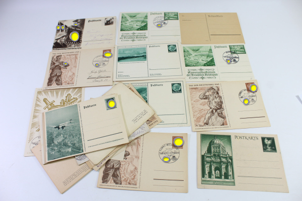 Postcard set of 27 Stamp Day postcards