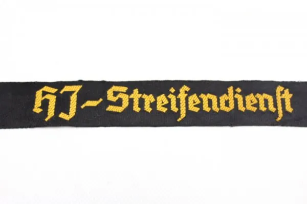 Ww2 German HJ – Streifendienst Ärmelband 40 cm