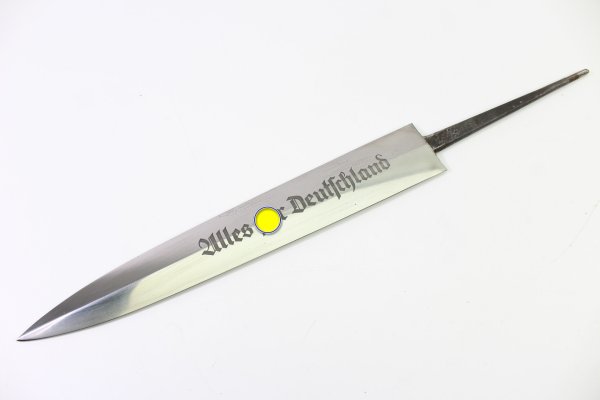SA dagger blade still with a plister grind, manufacturer ED. Wüsthoff, Solingen