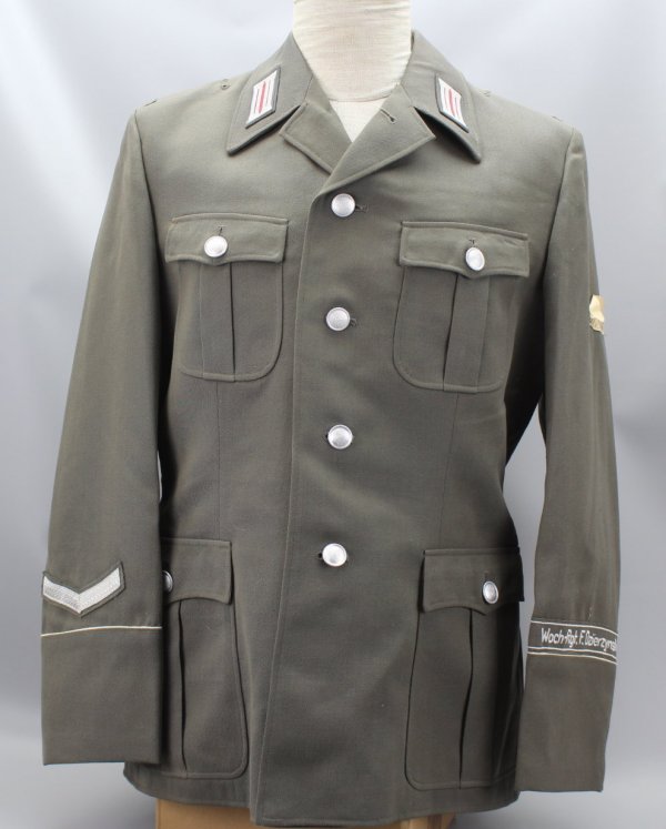 Frühe NVA / DDR Uniformjacke Wachregiment „Feliks Dzierzynski“ Stasi Offiziersschüler