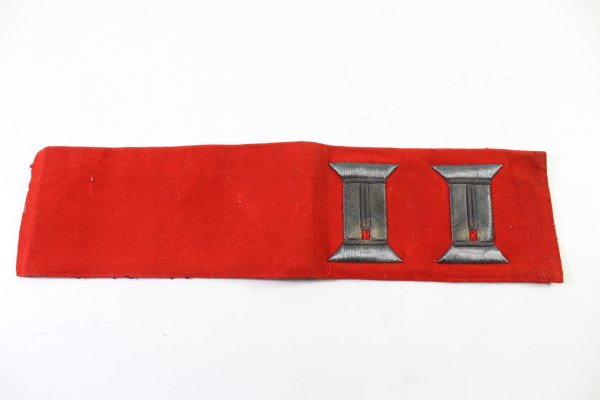 Wehrmacht Heer Ärmelaufschlag für den Waffenrock mit 2 Patten für Generale