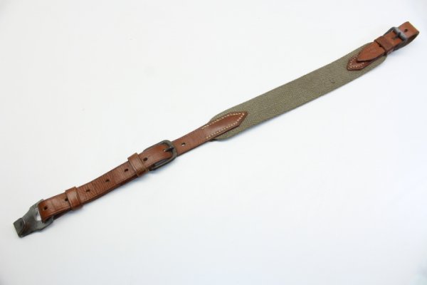 Ww2 Wehrmacht DAK, Afrika-Südfront Trageriemen für Koppel 1943, Hersteller  