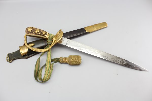 WKC early masterpiece from a hunting knife - manufacturer WKC SolingenSolingen.