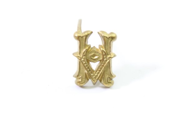 Auflage für ein Schulterstück Heeresverwaltung, goldfarben