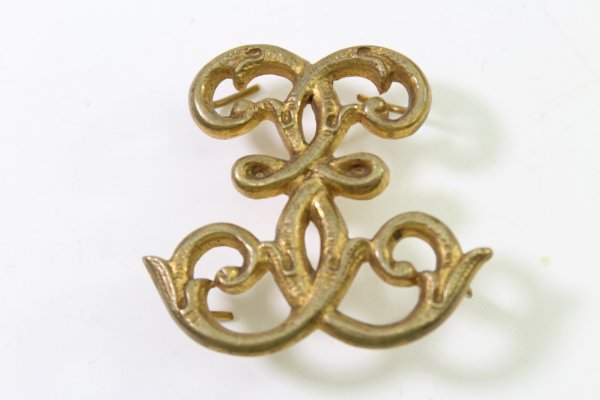 Imperial shoulder board overlay, gold-colored