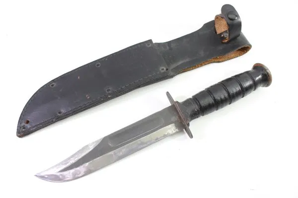 USA Vietnam Krieg originales, seltenes Kampfmesser Typ U.S Conetta 1968 - 1970. Sehr schöner Originalzustand