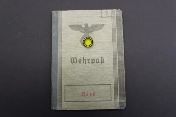 Ww2 Wehrpass / Soldbuch Wehrmachtsangehöriger, Ek2 und Frontkämpfer