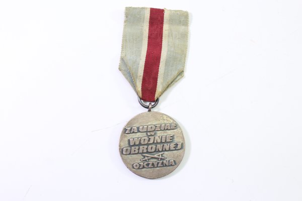 Polen Medaille "Für die Teilnahme am Verteidigungskrieg 1939