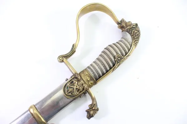 Prussian Lion's Head Cavalry Saber