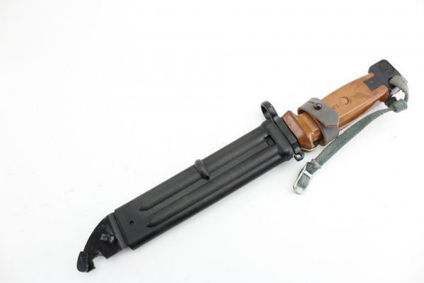 Seltenes NVA Seitengewehr / Bajonett AK47 M59 für Gewehr Kalaschnikow oder als Kampfmesser
