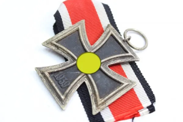 ww2 EK 2 Eisernes Kreuz 2. Klasse 1939 mit Hersteller 44 am Bandabschnitt