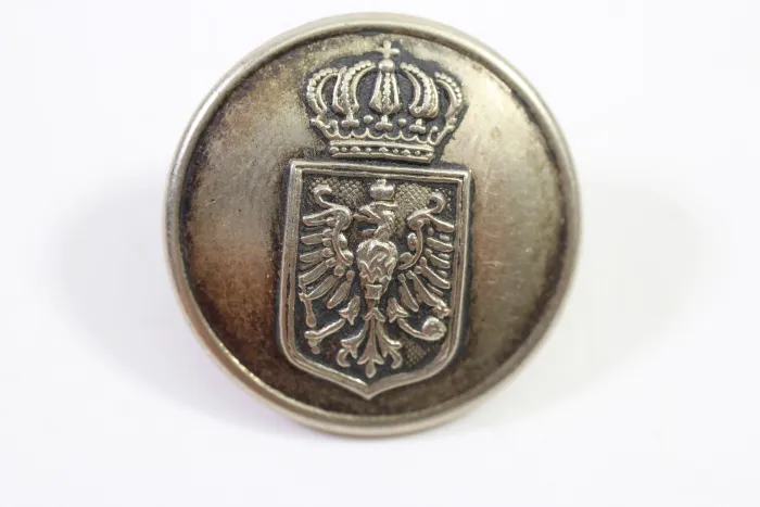 Metal Button Prussia Rock Prussia Uniform 24 mm Extra Fine Diameter 24 mm