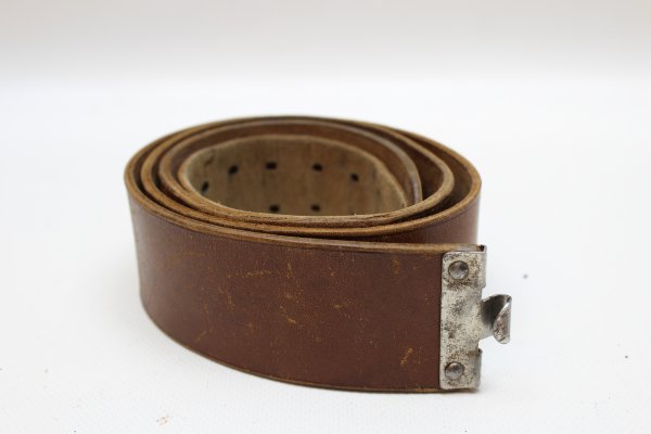 Ww2 leather belt brown