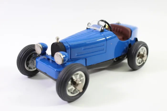 Schuco Classic Modell Studio IV Bugatti Sportwagen Roadster blau Rarität