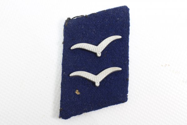 Collar tabs enlisted Air Force With moth hole