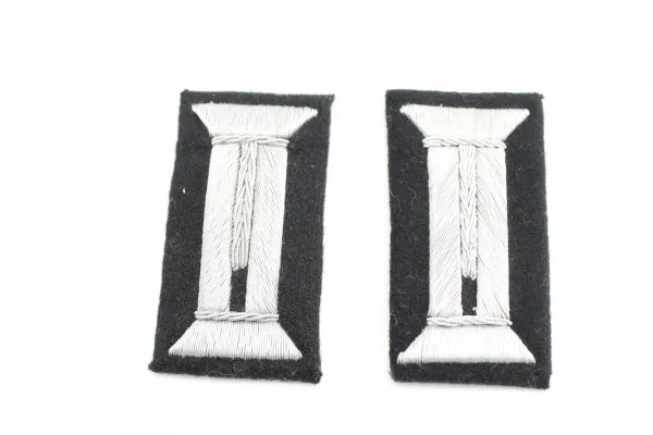 Pair of pioneer collar tabs