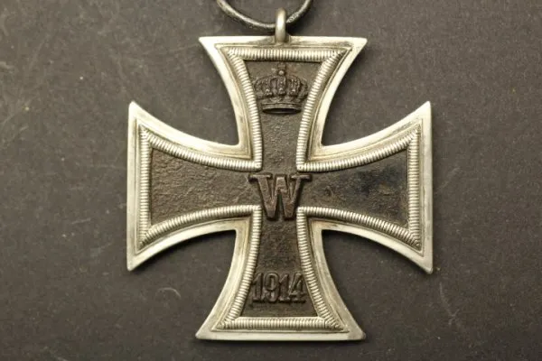 Preussen Eisernes Kreuz 1914 2. Klasse, EK2 mit Hersteller WR