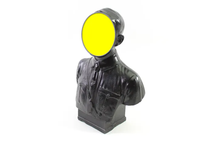 A.H. Künstler bust, desk decoration