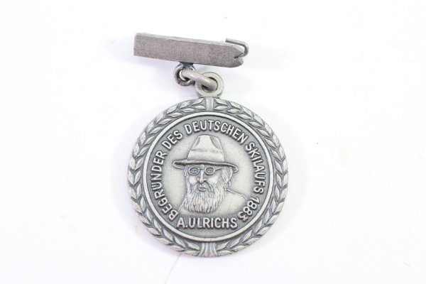 Medailie A. Ulrichs Begründer des Deutschen Skilaufes 1883