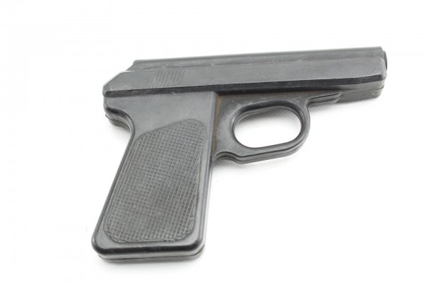 GDR, DDR , NVA rubber practice pistol for exercise disarming a person,