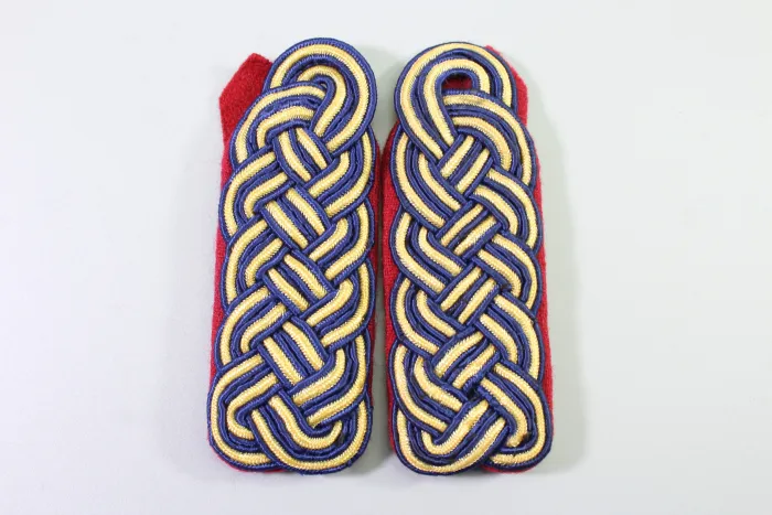 Paired shoulder boards, East German State Railway (Reichsbahn DDR)