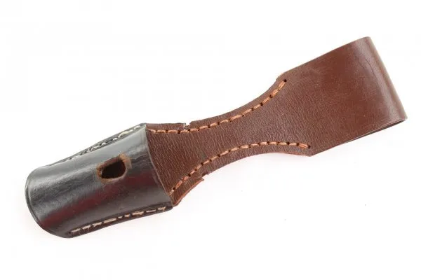 Leather belt shoe for rifle K98, collector's production