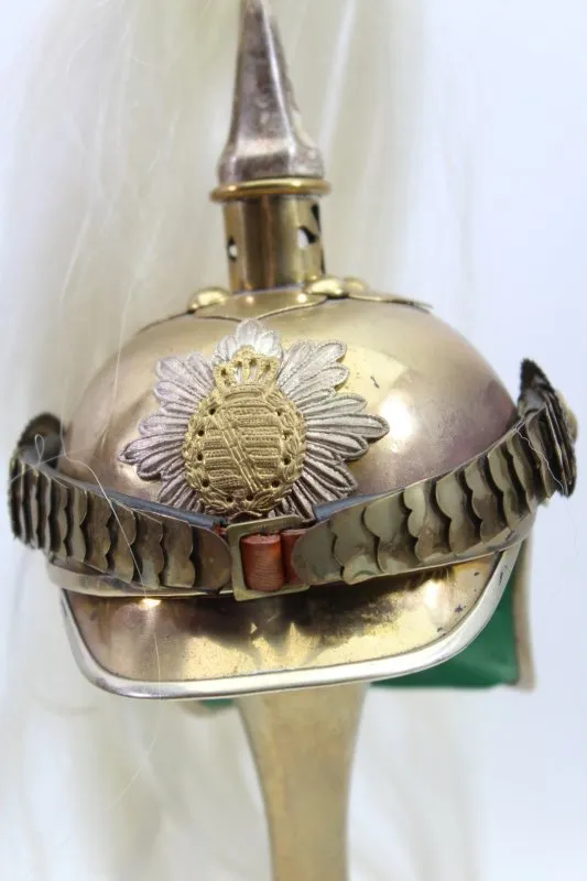 Saxony helmet for officers in the Guard Cavalry Regiment