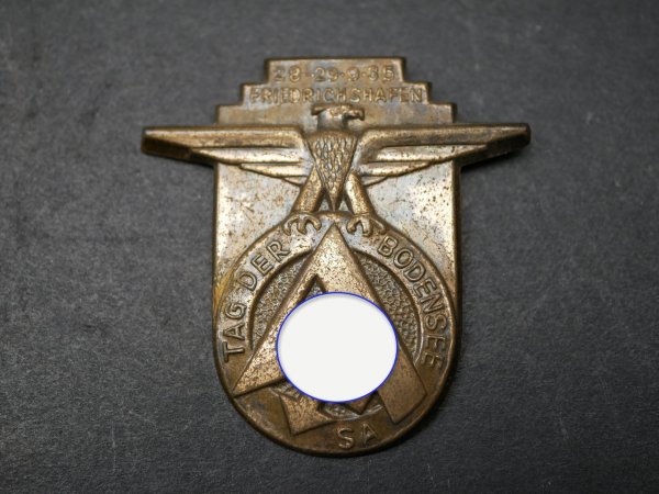 Badge - Day of the Bodensee SA Friedrichshafen 1935