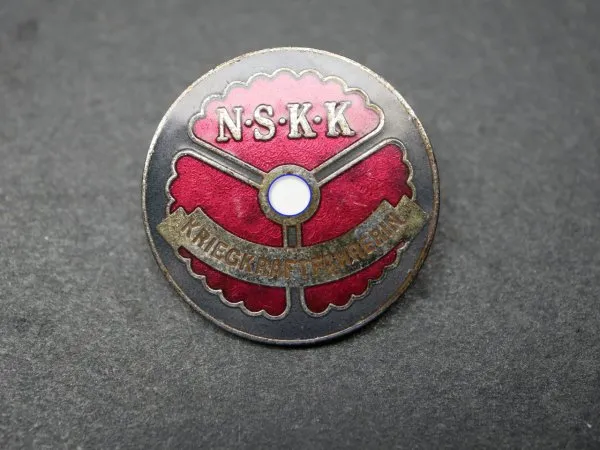 National Socialist Motor Corps (NSKK) - Badge for War Driver